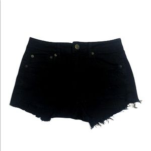 Black American Eagle Shorts